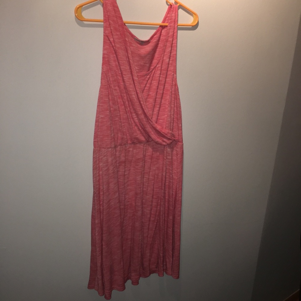 Red & white flowy comfortable dress